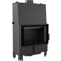 Kratki Wasserführender Kamineinsatz LUCY 16 kW Ø 200 Doppelverglasung