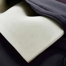 Acavallo Pocket Halfpad Memory Foam mit Einlagen L Schwarz