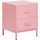 Beliani Nachtschrank Malavi 43 x 40 x 55 cm Rosa