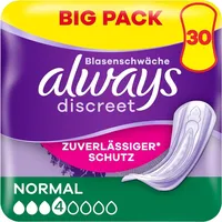 Always Slipeinlagen discreet Normal, 30 St.