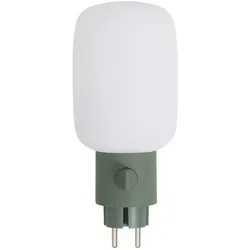 Pedestal - Plug-in Lamp LED, moosgrün