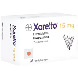 Xarelto 15 mg Filmtabletten 98 St
