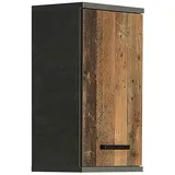 Forte Hängeschrank 1 Tür 40,2 x 68,8 x 29 cm Grau