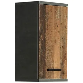 Forte Hängeschrank 1 Tür 40,2 x 68,8 x 29 cm Grau