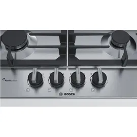 Bosch Herdset mit Backofen Teleskopauszug und Gaskochfeld WOK-Brenner