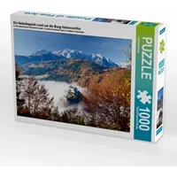 Calvendo Ein Nebelteppich rund um die Burg Hohenwerfen Puzzle