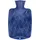 Fashy kleine Wärmflasche mit 3D Oberfläche, 6404, 0,8 L, Blau