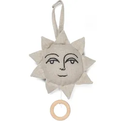 Sun Anhängsel beige mit Spieldose