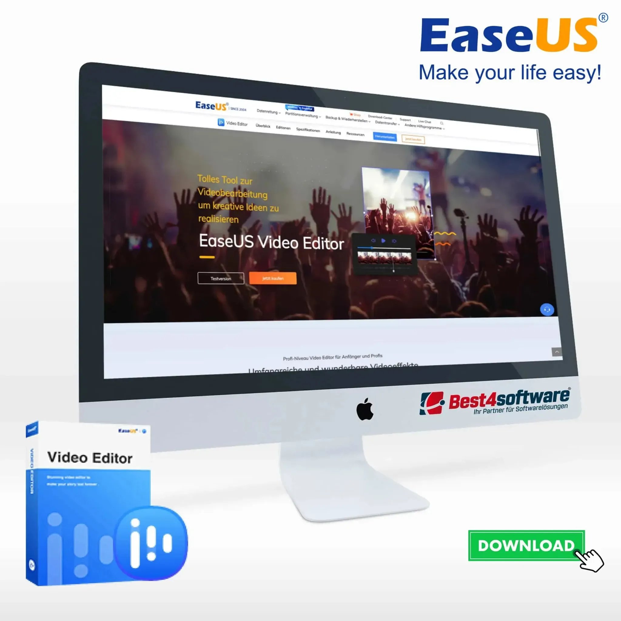 EaseUS Video Editor Lifetime