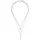 Steel_art Collier Halva silber/Edelstahl