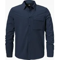 Schöffel Shirt Style Dunajec Hemd Blau XL