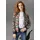 Aniston CASUAL Blouson in marine-sand-dunkelbeige-grün-rot | Gr.: 38