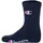 Champion Kinder Socken, 6er Pack - Crew Socken, einfarbig, Blau/Weiß/Grau 27-30