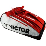 Victor Schlägertasche Multithermobag Badminton Tennis Squash Tasche, Rot/Weiß