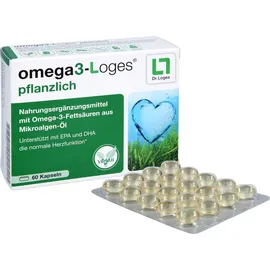 Dr. Loges Omega3-Loges pflanzlich Kapseln 60 St.