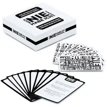 Goods+Gadgets Noch Nie Habe Ich Kartenspiel - Never Ever Have I deutsche Version Gesellschaftsspiel; 2-12 Spieler; XXL Fassung mit 300 Fragen