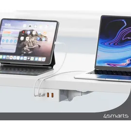 4smarts USB-C/A Steckdosenleiste Desk GaN 65W