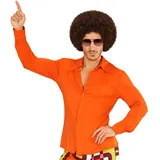 W WIDMANN MILANO Party Fashion - 70er Jahre Hemd für Herren, Disco Fever, Party Outfit, Faschingskostüm