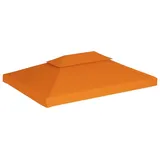 vidaXL Pavillon-Ersatzdach 310 g/m2 Orange 3x4 m