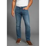 Arizona Stretch-Jeans, gerade Beinform, niedrige Leibhöhe, mit Gürtelschlaufen Arizona blueus