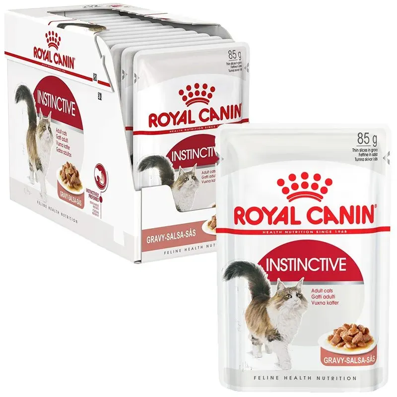 ROYAL CANIN INSTINCTIVE Katzenfutter nass in Soße 2x12x85g