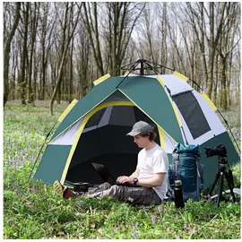 Outsunny Kuppelzelt 3 Personen Grün