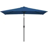 vidaXL Sonnenschirm 300 x 200 cm Azurblau