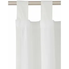 Tom Tailor Schlaufenvorhang, Weiß, Textil, 140x0.5x255 cm, Oeko-Tex® Standard 100, Wohntextilien, Gardinen & Vorhänge, Fertiggardinen, Schlaufenschals