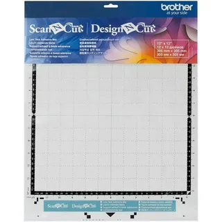 Brother Schneidematte für Schneideplotter leicht klebende Matte 305 x 305 mm (12 x 12 Zoll) für 0,1 - 0,3 mm dickes Material