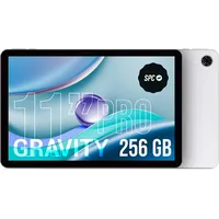 SPC Gravity Pro (4G, 11", 256 GB, White), Tablet,