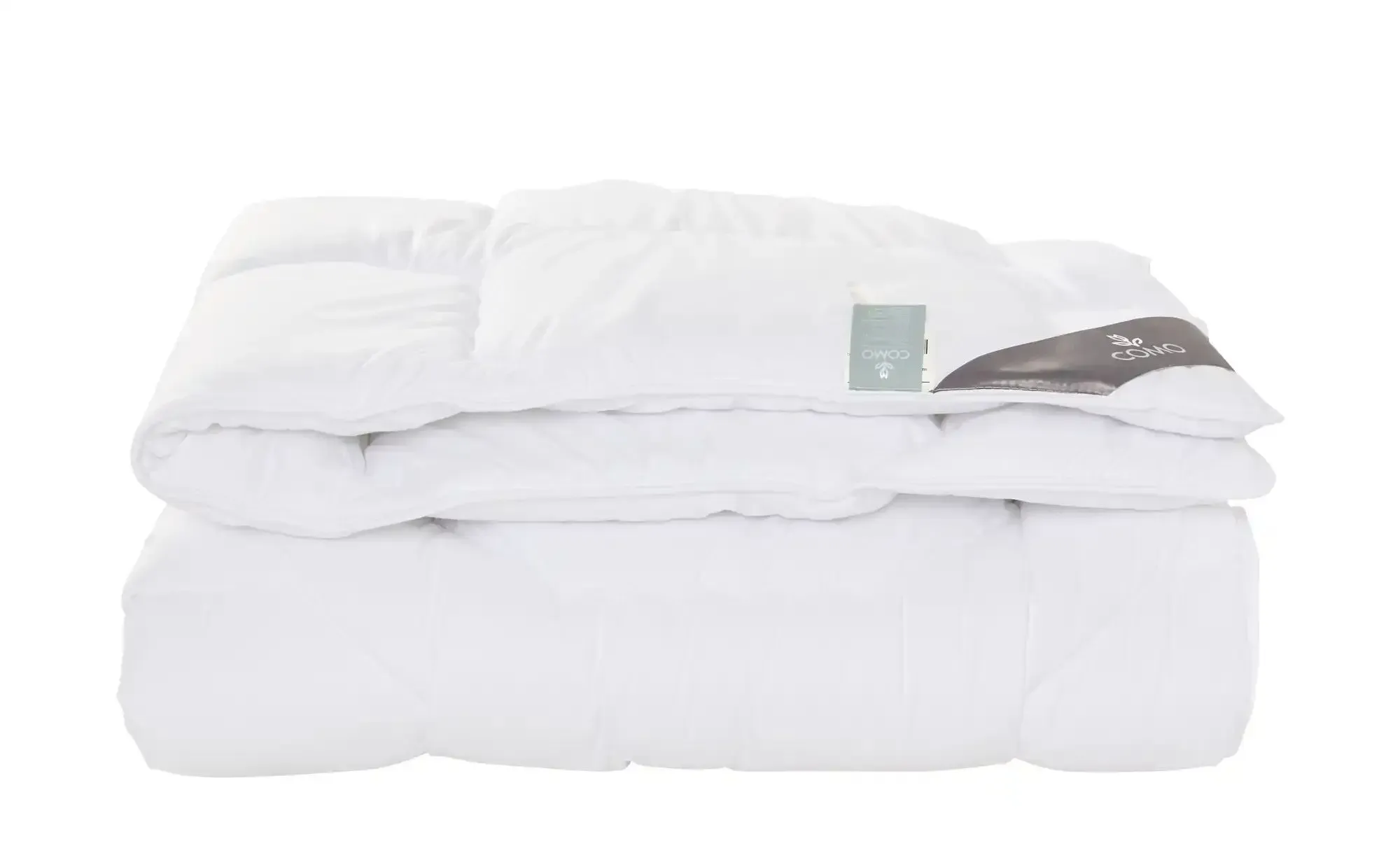 como Mono-Steppbett  Kuschelweich ¦ weiß ¦ Maße (cm): B: 135