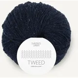 Sandnes Garn Tweed recycled ca. 175 m col. 5585 marinebla 50 g