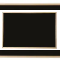 Bi-Office Kreidetafel 60 x 45 cm Schwarz