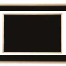 Bi-Office Kreidetafel 60 x 45 cm Schwarz