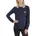Loose Fit Heavyweight Long-sleeve Pocket T-Shirt Marineblau XL