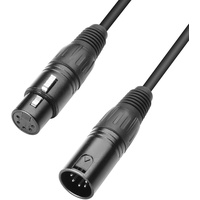 Adam Hall Cables 3 STAR DGH 0300 - DMX Kabel XLR male 5 Pol auf XLR female 5 Pol 3 m