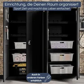 Jan Nowak Werkzeugschrank mit Lochwand BRUNO 185 x 92 x 50 cm, Waschküche, Mehrzweckschränke