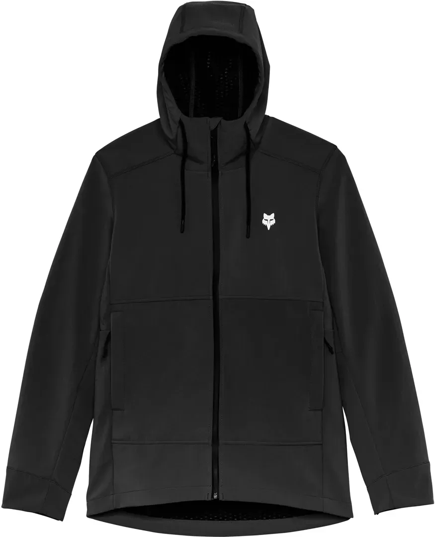 FOX Pit wasserdichte Jacke, schwarz, Größe S
