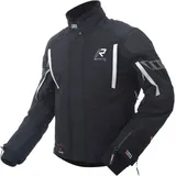 Rukka Shield-R Motorrad Textiljacke, schwarz-silber, Größe 50