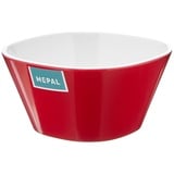 Mepal Schale conix 250 ml, Melamine, Luna red