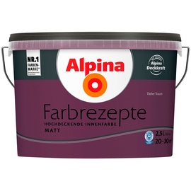 Alpina Farbrezepte Innenfarbe 2,5 l tiefer traum