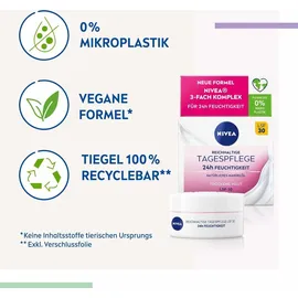 NIVEA Reichhaltige Tagespflege Creme mit Sonnenschutz 50 ml