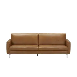 Natuzzi Editions Einzelsofa Echtleder C 083 , braun , Maße (cm): B: 239 H: 84 T: 90