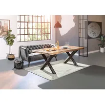 GUTMANN FACTORY Küchensofa Kelly Polyester 190 x 83 x 70 cm Grün/Petrol