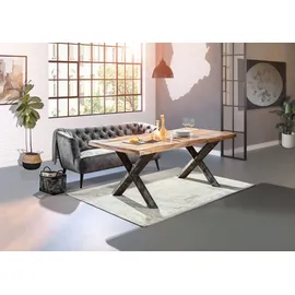 GUTMANN FACTORY Küchensofa Kelly Polyester 190 x 83 x 70 cm Grün/Petrol
