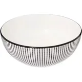 SECRET DE GOURMET Lunis schwarze Salatschüssel 22 cm