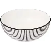 SECRET DE GOURMET Lunis schwarze Salatschüssel 22 cm