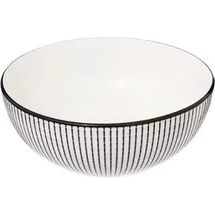 SECRET DE GOURMET Lunis schwarze Salatschüssel 22 cm