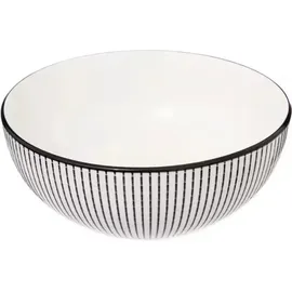 SECRET DE GOURMET Lunis schwarze Salatschüssel 22 cm