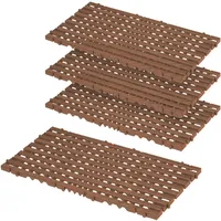 BRB-Lagertechnik 4x Bodenrost aus Kunststoff, LxBxH 800 x 400